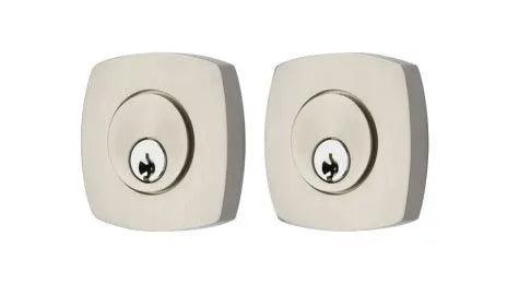 Emtek Urban Modern Deadbolt, Double Cylinder Satin Nickel