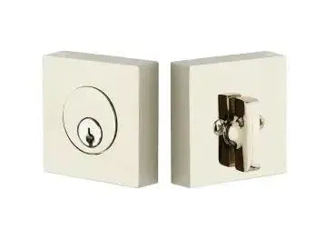 EmtekEmtek Weiser Keyway, Square Deadbolt, Single Cylinder in 