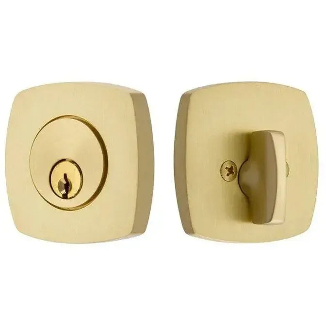 EmtekEmtek Weiser Keyway, Urban Modern Deadbolt, Single Cylinder in 