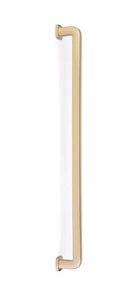 The Emtek Westridge Appliance Pull in Satin Brass finish