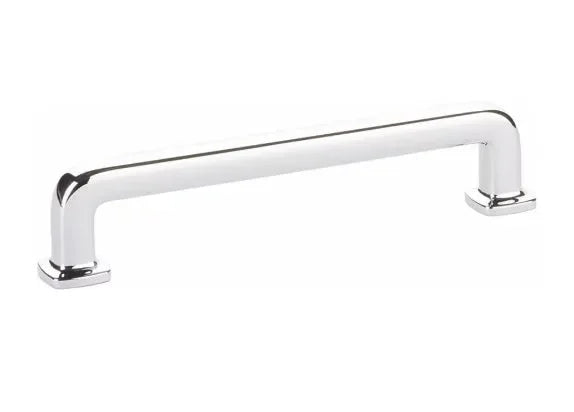 The Emtek Westridge Cabinet Pull in Polished Chrome finish