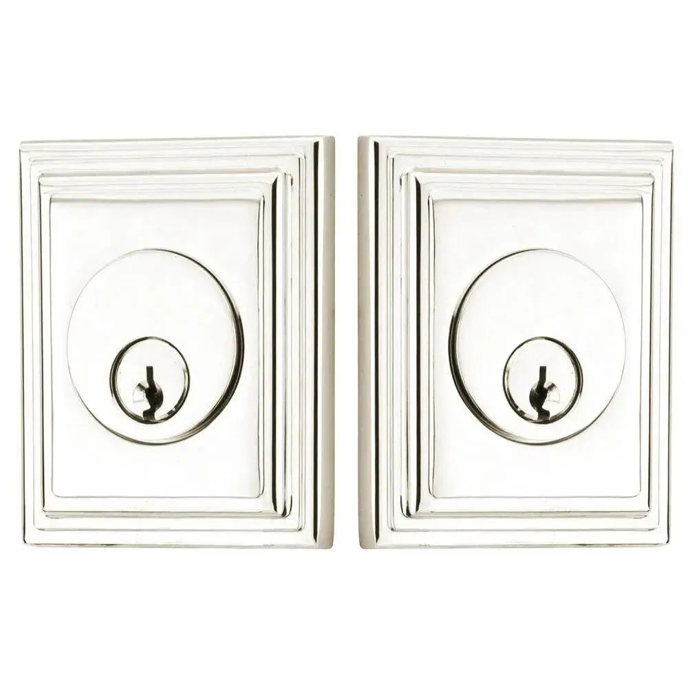 EmtekEmtek Wilshire Deadbolt, Double Cylinder in 