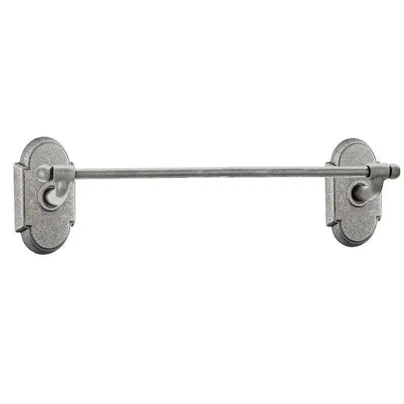 EmtekEmtek Wrought Steel Towel Bar with #1 Rosette in 