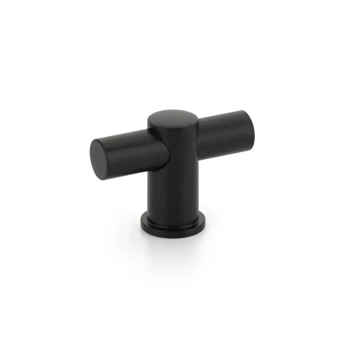 The Schaub Fonce T-Knob in Matte Black finish.