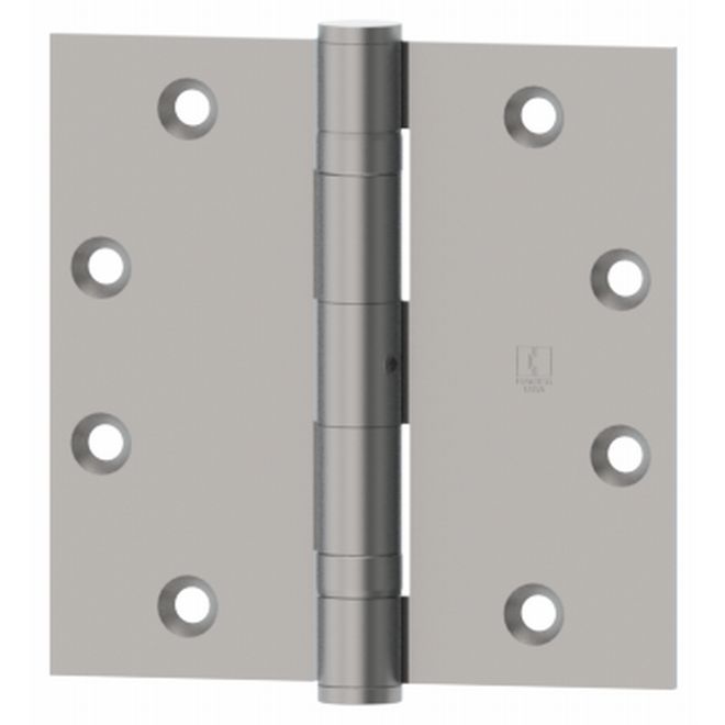 Hager Hinge Hager 4-1/2" x 4-1/2" Full Mortise Standard Weight Ball Bearing Hinge in Flat Black finish