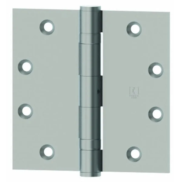Hager Hinge Hager 4" x 4" Full Mortise Five Knuckle lain Bearing Standard Weight Hinge in Prime Coat finish
