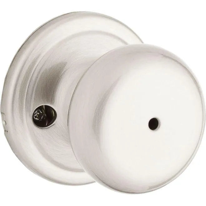 Kwikset Hancock Privacy Door Knob in Satin Nickel finish