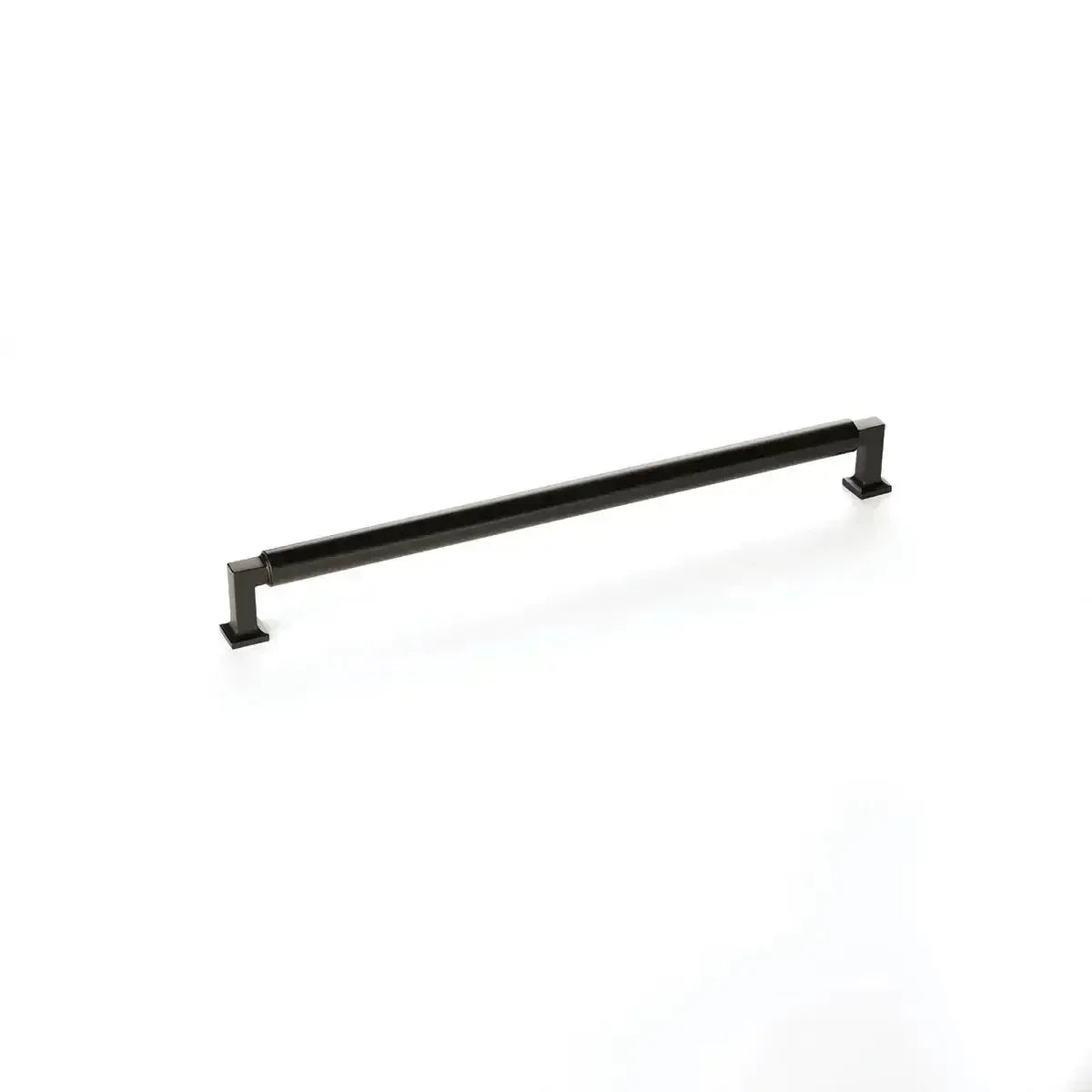 The Schaub Haniburton Cabinet Pull in Matte Black finish.