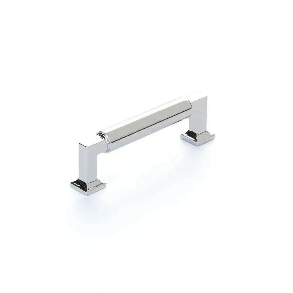 The Schaub Haniburton Cabinet Pull in Polished Chrome finish.