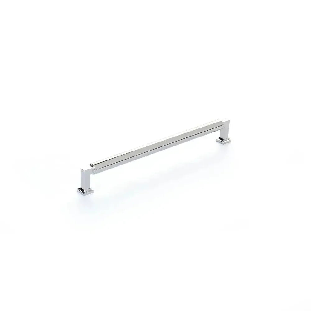 The Schaub Haniburton Cabinet Pull in Polished Chrome finish.