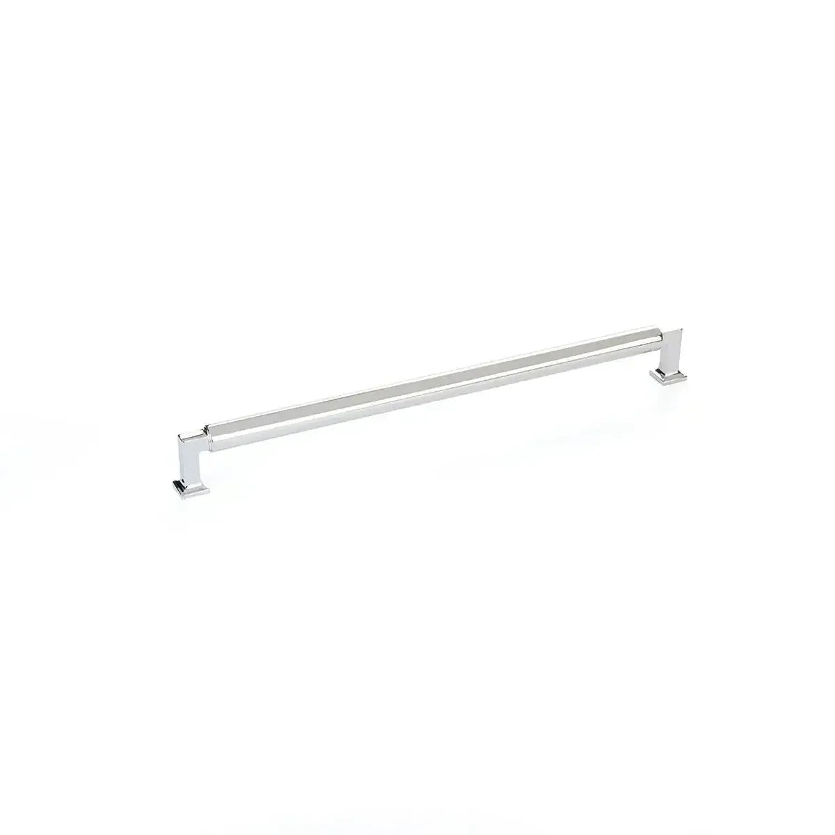 The Schaub Haniburton Cabinet Pull in Polished Chrome finish.
