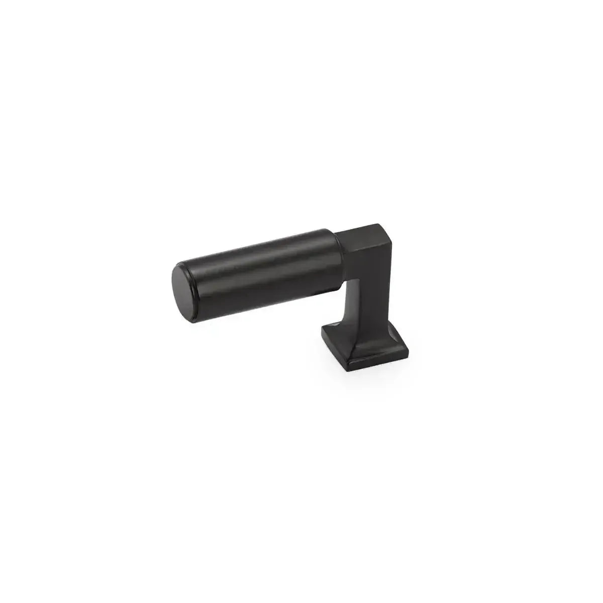The Schaub Haniburton Finger Pull in Matte Black finish.