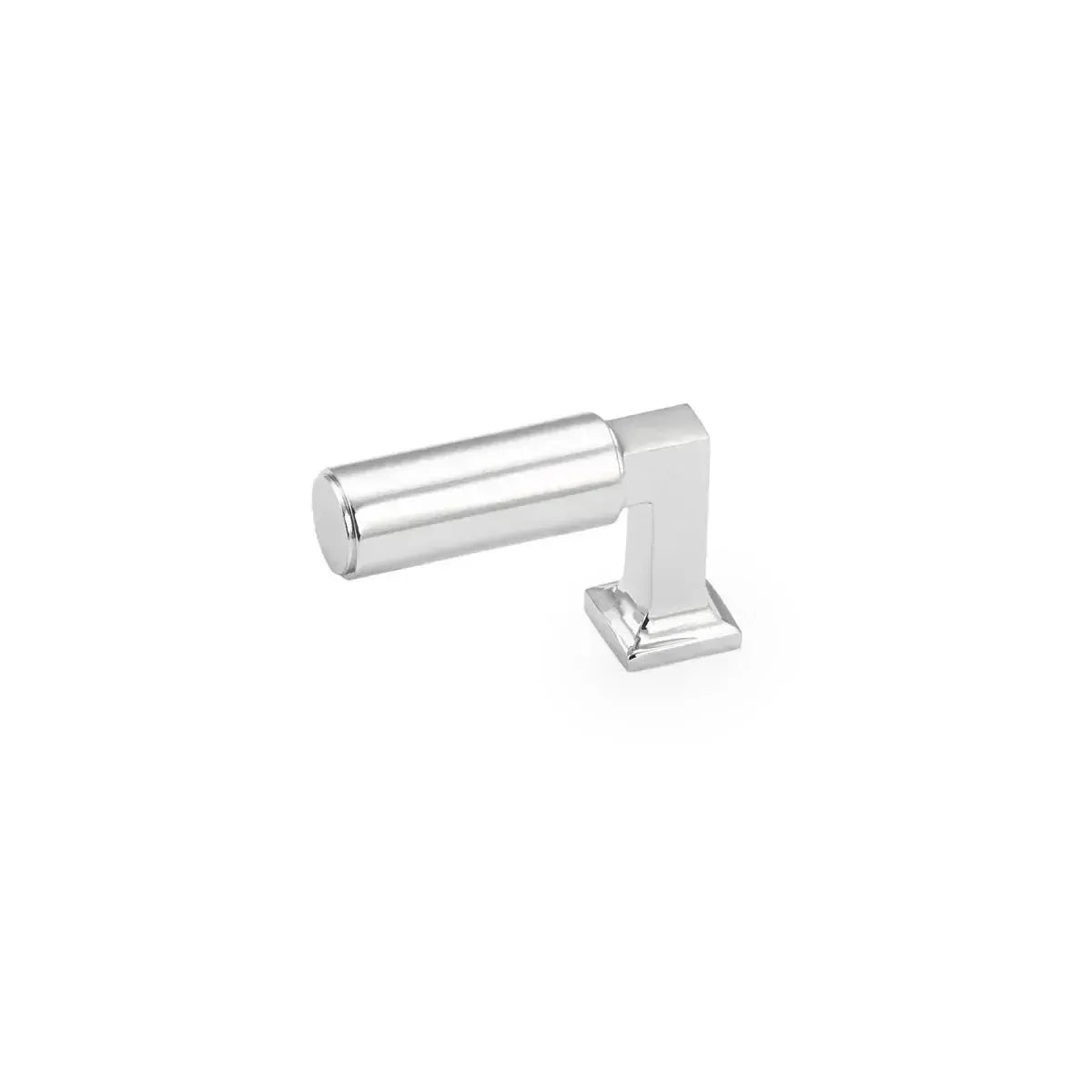 The Schaub Haniburton Finger Pull in Polished Chrome finish.