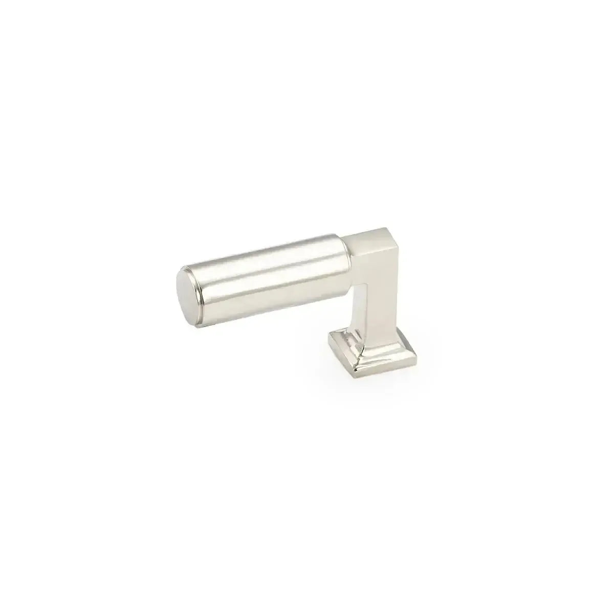 The Schaub Haniburton Finger Pull in Polished Nickel finish.