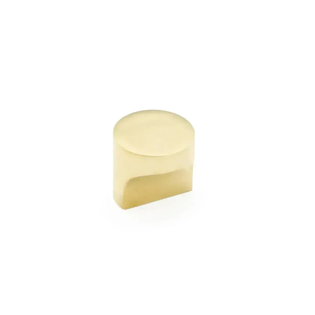 Haniburton Round T-Knob Unlacquered Brass