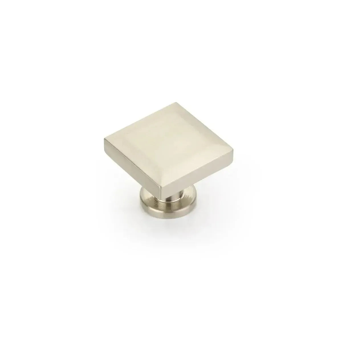 Heathrow Square Cabinet Knob Brushed Nickel