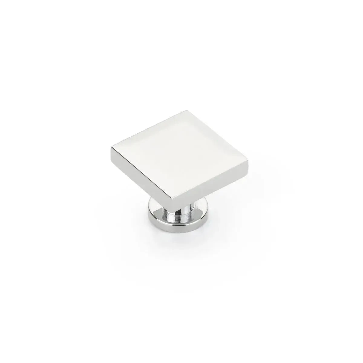 Heathrow Square Cabinet Knob Polished Chrome