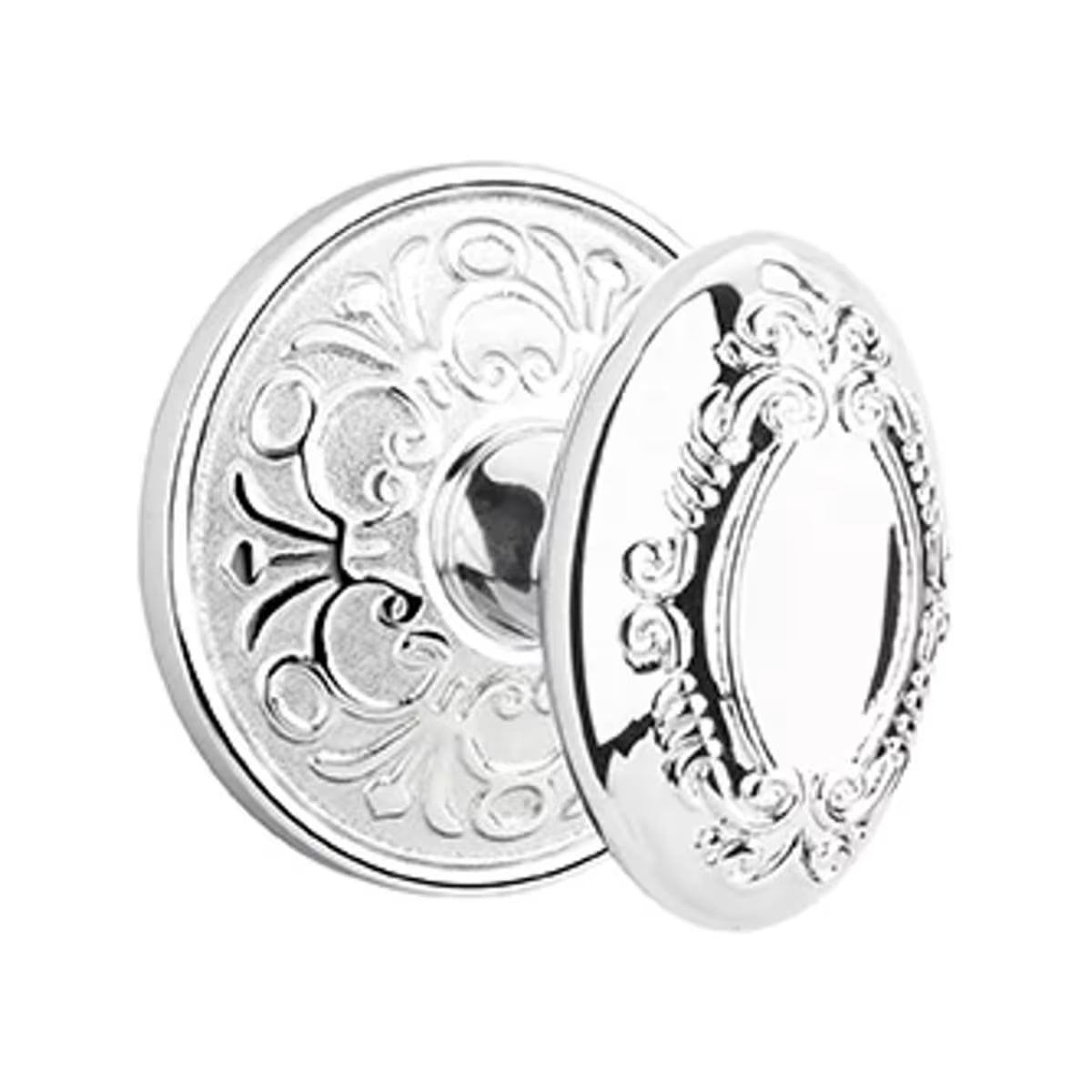 Emtek Victoria Knob with Lancaster Rosette