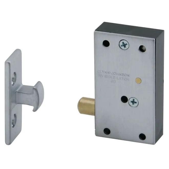 Ives Commercial Cabinet Latch in Satin Chrome finish