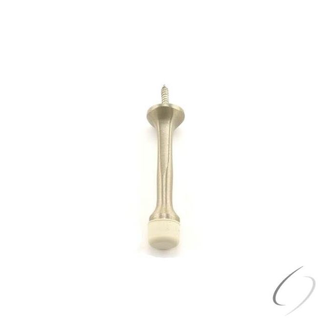 Ives Commercial Solid Brass 3-1/8" Solid Door Stop in Satin Nickel finish