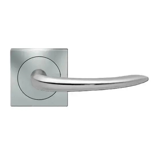 KarcherKarcher Design Jersey Privacy Lever with Square 3 Piece Rosette-2 ¾″ Backset in 