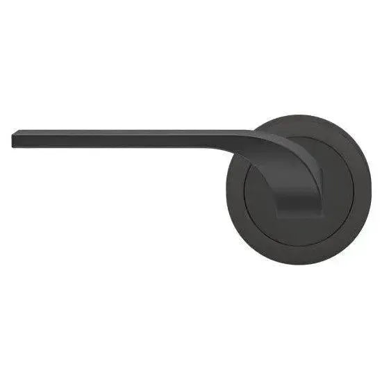 KarcherKarcher Design Las Vegas Left Handed Half Dummy Lever with Round 3 Piece Rosette in 