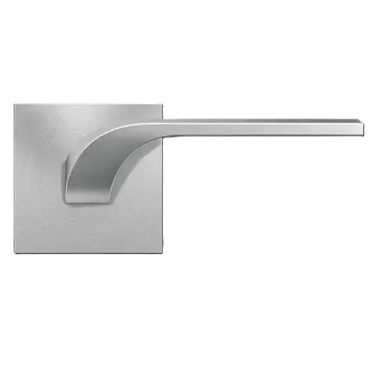 KarcherKarcher Design Las Vegas Privacy Lever with Plan Design Square Rosette-2 ⅜″ Backset in 