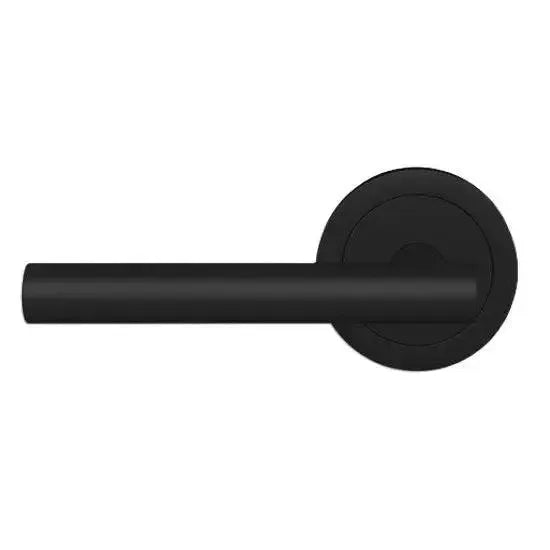 KarcherKarcher Design Manhattan Left Handed Half Dummy Lever with Round 3 Piece Rosette in 