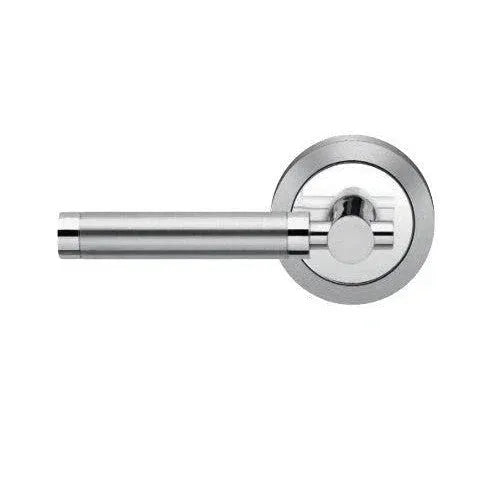 KarcherKarcher Design New York Lever with Round 3 Piece Rosette in 