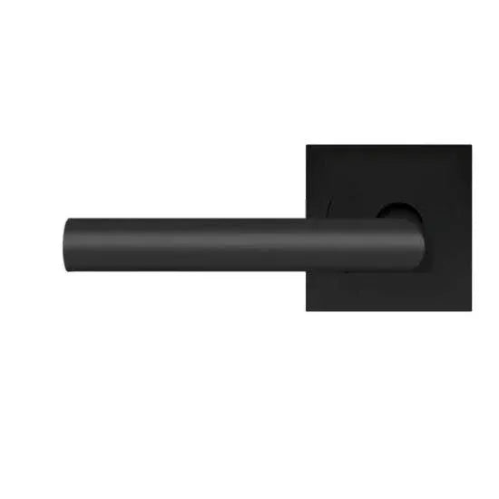Karcher Design Rhodos XL Lever with Square Plan Design Rosette Cosmos Black