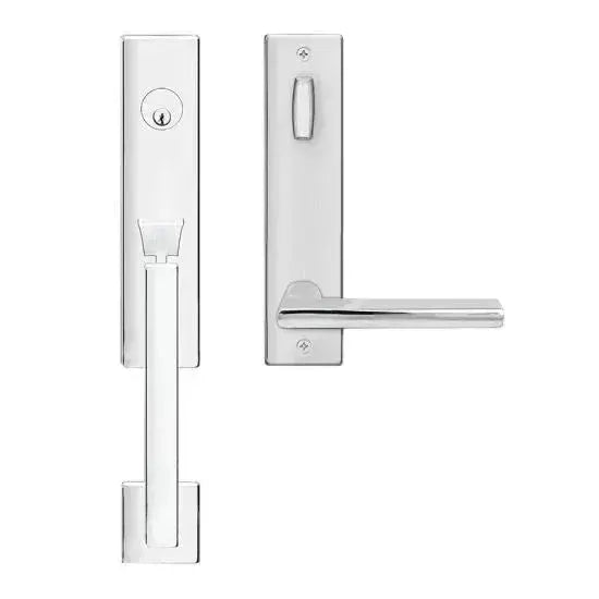 KarcherKarcher Design Single Cylinder Entry Set Grip with Interior Montana Lever in 