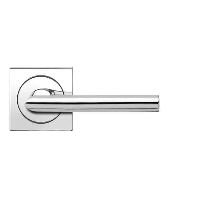 The Karcher Verona Dummy Lever with Square 3 Piece Rosette in finish