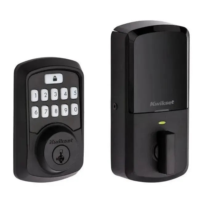 KwiksetKwikset Aura Bluetooth Keypad Electronic Deadbolt in 