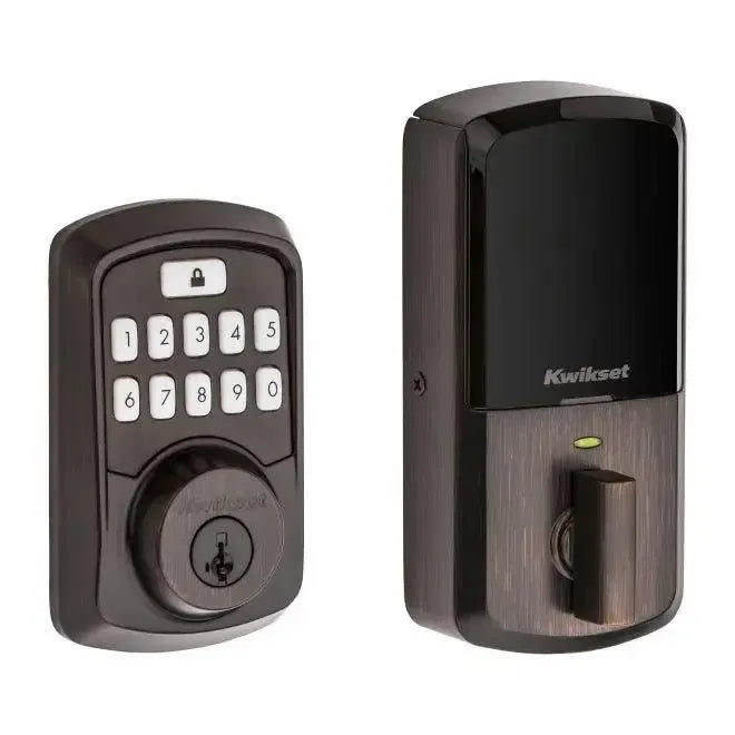 KwiksetKwikset Aura Bluetooth Keypad Electronic Deadbolt in 