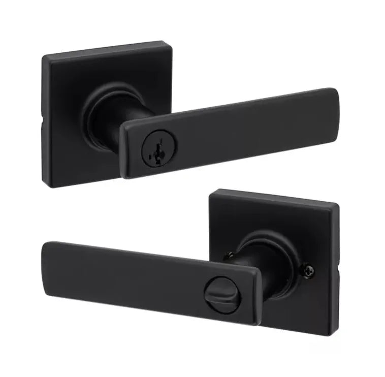 KwiksetKwikset Breton Lever with Square Rosette in 