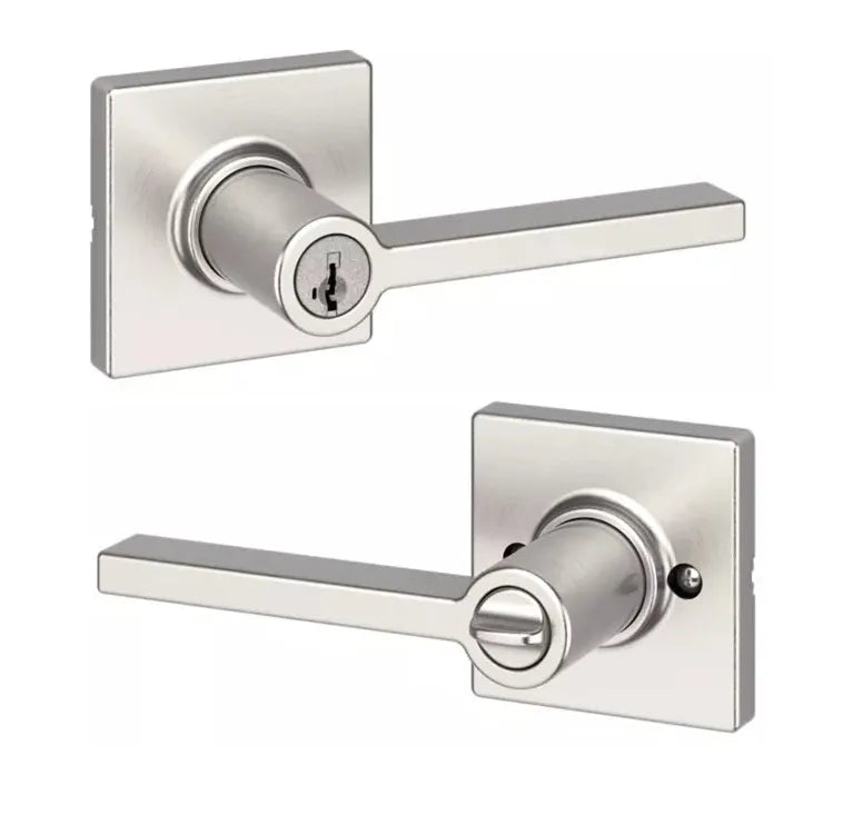 KwiksetKwikset Casey Lever With Square Rosette in 