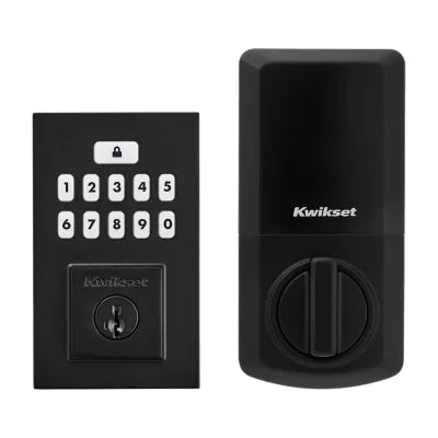 KwiksetKwikset Contemporary SmartCode Keypad Electronic Deadbolt with SmartKey in 