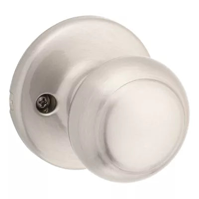 Kwikset Cove Knob Satin Nickel