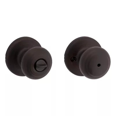 Kwikset Cove Knob Venetian Bronze