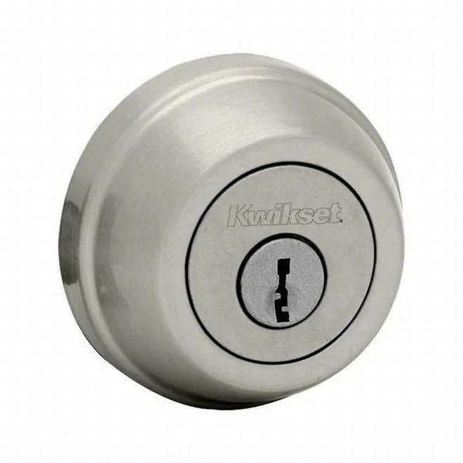 Kwikset Double Cylinder Deadbolt in Satin Nickel finish