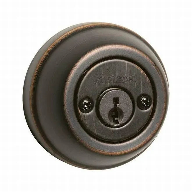 Kwikset Double Cylinder Deadbolt in Venetian Bronze finish