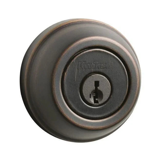 Kwikset Double Cylinder Deadbolt With SmartKey in Venetian Bronze finish