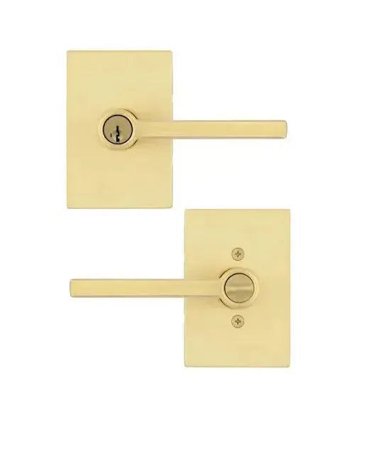 KwiksetKwikset Halifax Lever with Rectangle Rosette in 