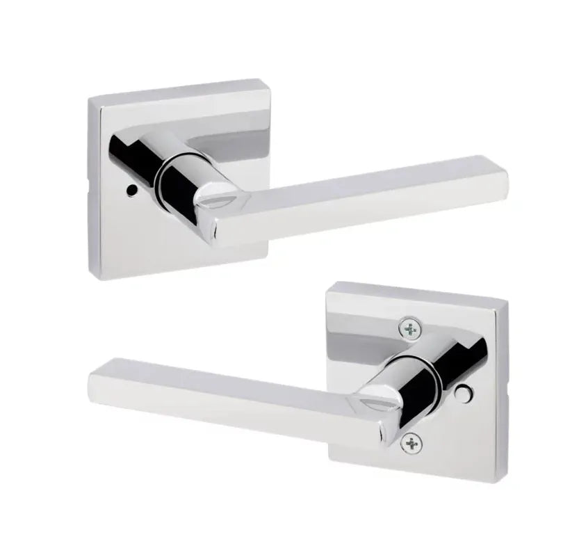 Kwikset Halifax Lever with Square Rosette