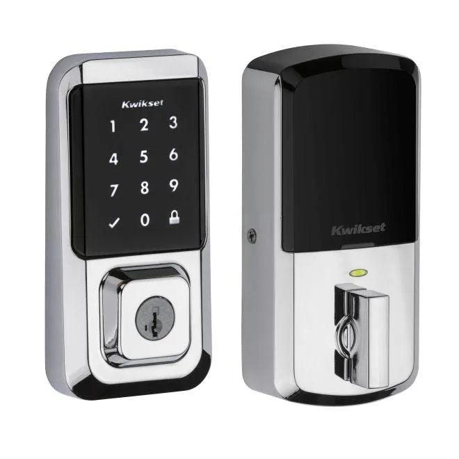 Kwikset Halo Touchscreen Wi-Fi Enabled Smart Lock Deadbolt Polished Chrome
