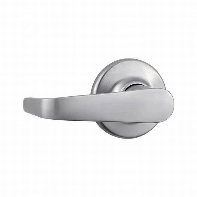 Kwikset Light Commercial Kingston Lever Satin Chrome