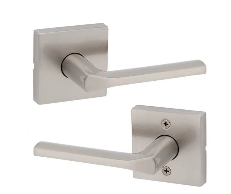 KwiksetKwikset Lisbon Lever with Square Rosette in 