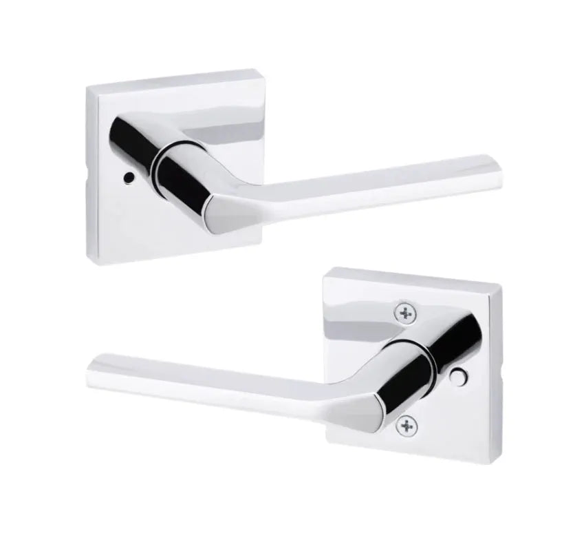 Kwikset Lisbon Lever with Square Rosette