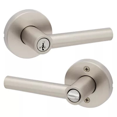 Kwikset Milan Lever with Round Rosette
