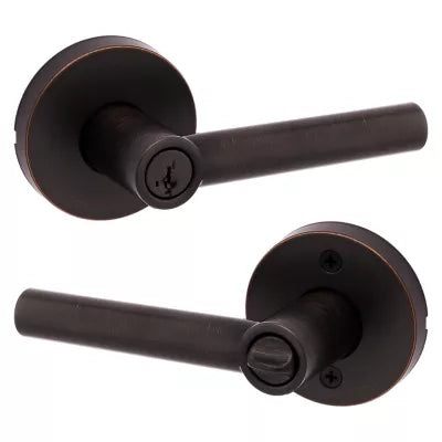Kwikset Milan Lever with Round Rosette